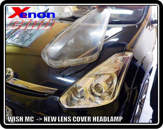 LENS COVER HEADLAMP TOYOTA WISH MC
