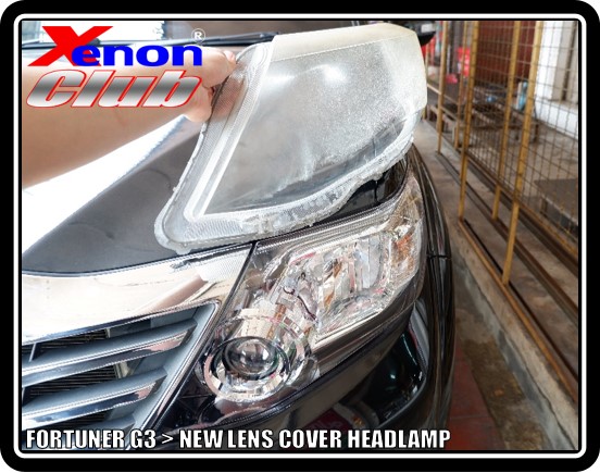 LENS COVER HEADLAMP FORTUNER G3