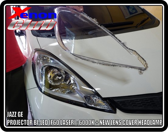 LENS COVER HEADLAMP JAZZ GE MC