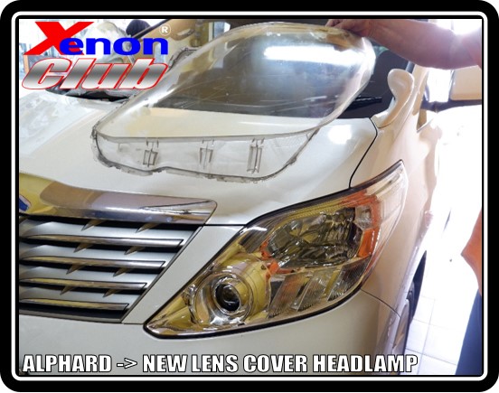 LENS COVER HEADLAMP ALPHARD