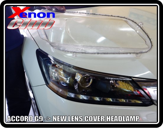 LENS COVER HEADLAMP ACCORD G9