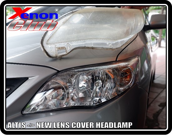 LENS COVER HEADLAMP COROLLA ALTIS 10-13