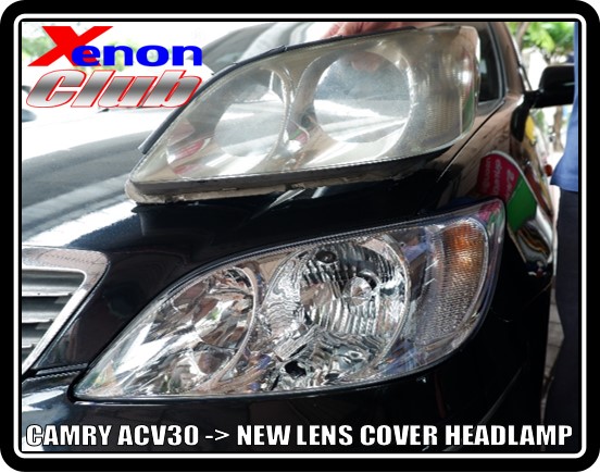 LENS COVER HEADLAMP CAMRY ACV30