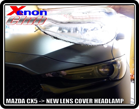 LENS COVER HEADLAMP MAZDA CX-5 2017
