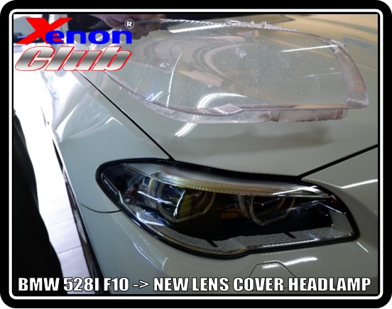 LENS COVER HEADLAMP BMW F10