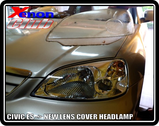 LENS COVER HEADLAMP CIVIC ES