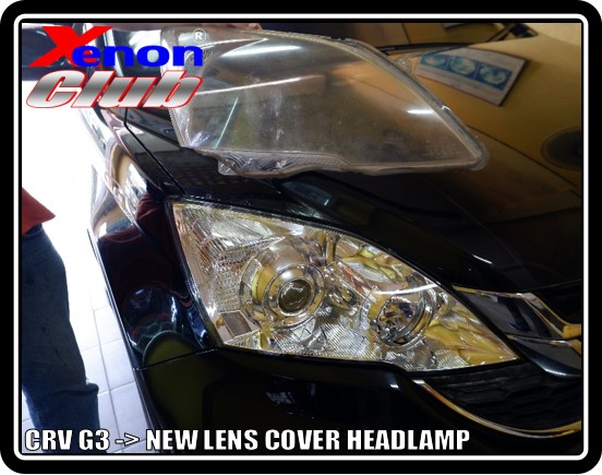 LENS COVER HEADLAMP CRV G3