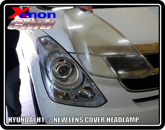 LENS COVER HEADLAMP HYUNDAI H1