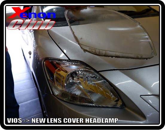 LENS COVER HEADLAMP VIOS 07-13