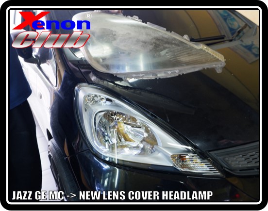 LENS COVER HEADLAMP JAZZ GE MC