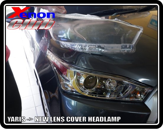 LENS COVER HEADLAMP LENS COVER HEADLAMP YARIS (13-16)