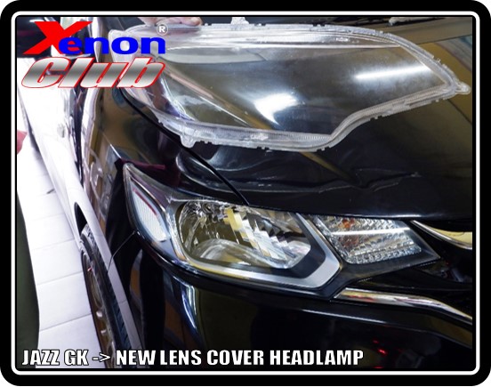 LENS COVER HEADLAMP JAZZ GK