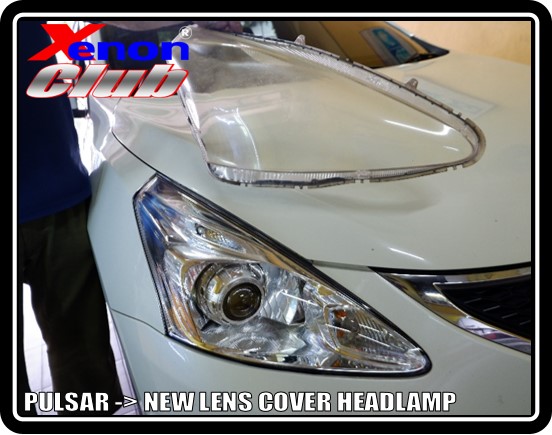 LENS COVER HEADLAMP NISSAN PULSAR