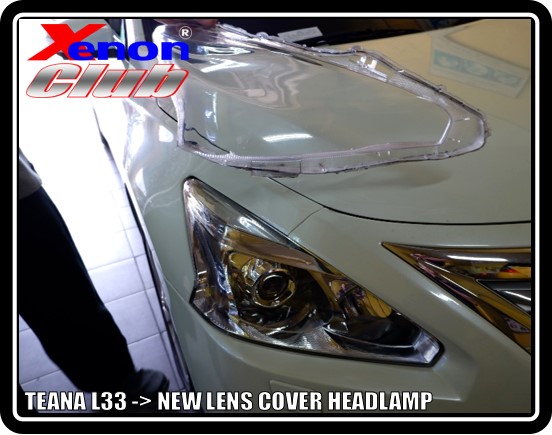 LENS COVER HEADLAMP NISSAN TEANA L33