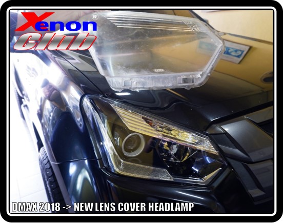 LENS COVER HEADLAMP ALL NEW DMAX