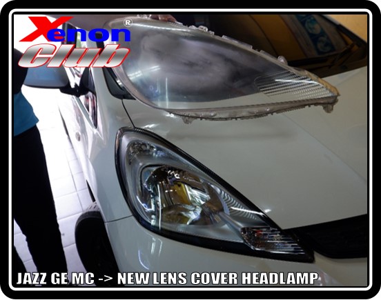 LENS COVER HEADLAMP JAZZ GE MC